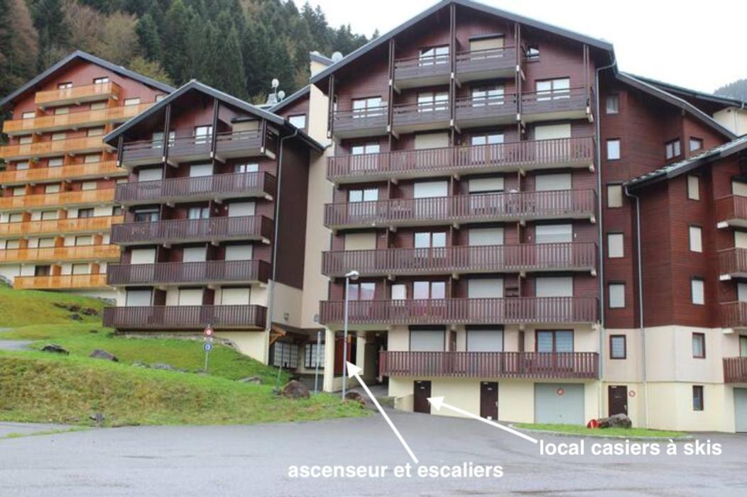 Au Pied Des Pistes B48, Chaleureux Studio 4 Pers, Balcon Plein Sud, Draps Non Compris Saint-Jean-d'Aulps Exterior photo